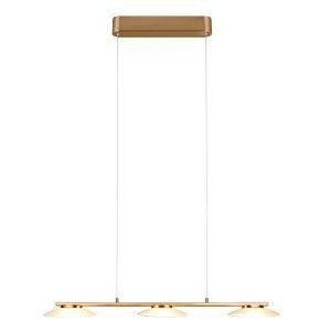 Lampada a sospensione design in ottone, Fenno, 9W, 3000K LED, dimmer in 3 fasi
