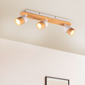 Faretto da soffitto legno rustica, Carine