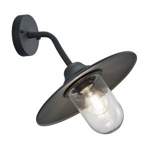 Lampada da esterno industriale antracite, Verena, IP44