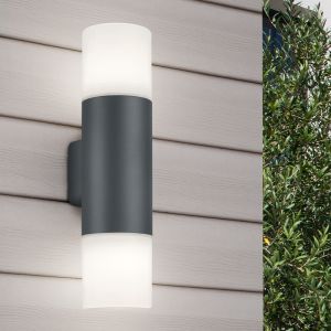 Lampada da esterno moderna antracite, Fjelso, IP44