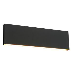Lampada da parete up down moderna antracite, Coscon, 6W, 3000K LED