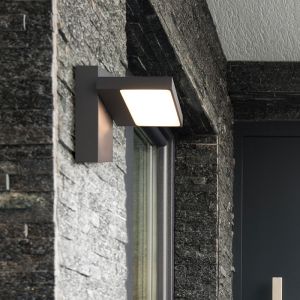 Lampada da esterno moderna antracite, Tabita, 8W, 3000K LED, IP54