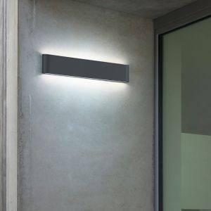 Lampada da esterno moderna antracite, Bridlington, 8W, 3000K LED, IP54