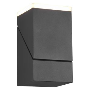 Lampada da esterno moderna antracite, Liron, 7W, 3000K LED, IP54