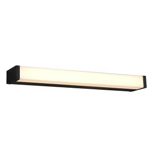 Applique per bagno moderna nera, Celesta, 6W, 3000K LED, IP44