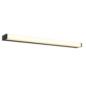 Applique per bagno moderna nera, Celesta, 12W, 3000K LED, IP44