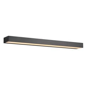 Applique per bagno moderna nera, Basma, 8W, 3000K LED, IP44