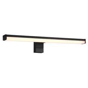 Applique per bagno moderna nera, Celal, 7,5W, 3000K LED, IP44