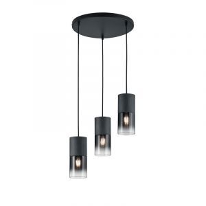 Lampada a sospensione moderna grigia, Amadi