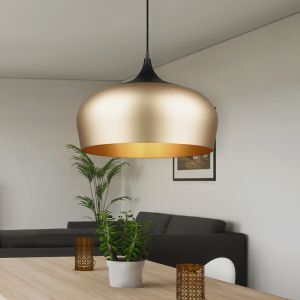 Lampada a sospensione moderna in ottone, Kinga