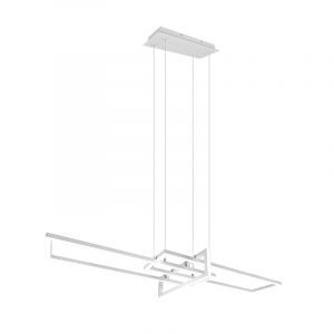 Lampada a sospensione moderna bianca, Hatun, 34W, 4000K LED