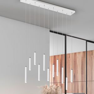 Lampada a sospensione moderna bianca, Jessamy, 2,5W, 3000K LED