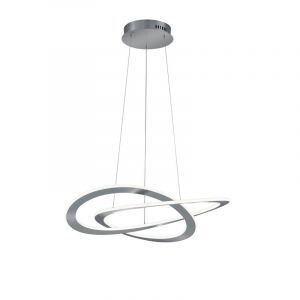 Lampada a sospensione moderna in nichel, Jamilla, 52W, 3000K LED