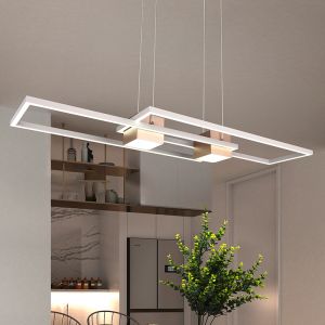 Lampada a sospensione design marrone, Sohaib, 37W, bianco regolabile tra caldo e freddo LED, dimmer in 3 fasi