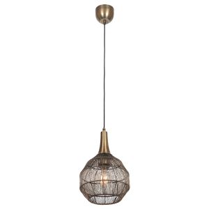 Lampada a sospensione rustica di bronzo, Rins