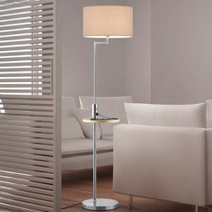 Lampada da terra moderna grigia, Logiso