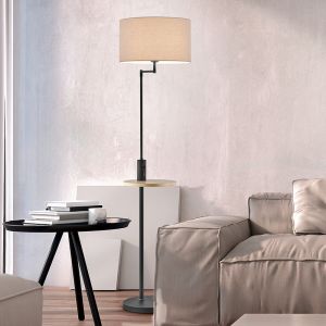 Lampada da terra moderna grigia, Logiso