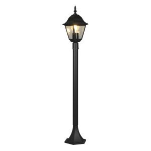 Lampione classico nero, Lavina, IP44