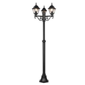 Lampione classico nero, Lavina, IP44