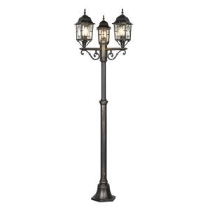Lampione classico color ruggine, Viyan, IP23