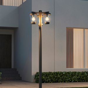Lampada da esterno moderno antracite, Kerstin, IP44