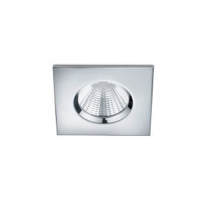 Faretto da incasso per bagno moderno cromato, Iman, 5W, 3000K LED, IP65