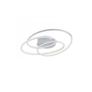 Plafoniera moderna bianca, Sabra, 38W, 3000K LED