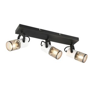 Faretto da soffitto vintage nero, Marjet