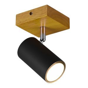 Faretto da soffitto moderno nero, Kaso