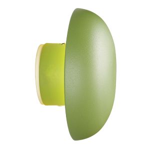 Applique ricaricabile verde metallo, Khaoula, 1,5W, 3000K LED, dimmer in 3 fasi
