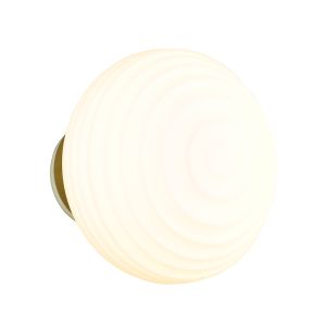 Applique ricaricabile moderna in ottone, Walid, 1,5W, 3000K LED, dimmer in 3 fasi