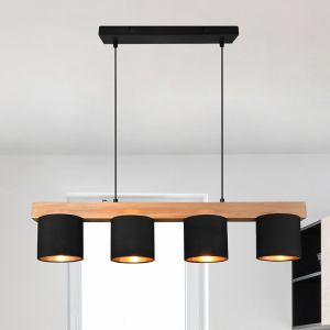Lampada a sospensione in legno, Keltoum