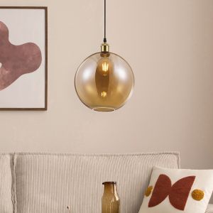 Lampade a sospensione per tavolo da pranzo moderna di bronzo, Nuran