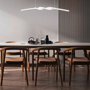 Lampada a sospensione design bianca, Quirinus, 18W, 4000K LED