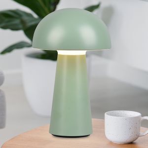 Lampada da tavolo da esterno moderna verde, Rachelle, 2W, 3000K LED, IP44, dimmer in 3 fasi