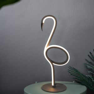 Lampada da tavolo design nera, Puk, 6W, 3000K LED, con interruttore