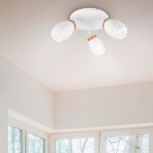Faretto da soffitto moderno bianco, Delana