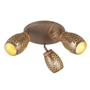 Faretto da soffitto moderno marrone, Delana