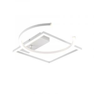 Plafoniera moderna bianca, Emine, 23,5W, 4000K LED