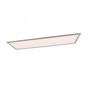 Plafoniera moderna grigia, Marlise, 33,5W, bianco regolabile tra caldo e freddo LED, con telecomando