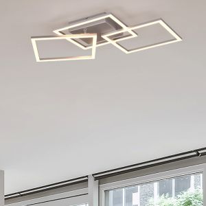 Plafoniera moderna cromata, Margaux, 31W, 3000K LED
