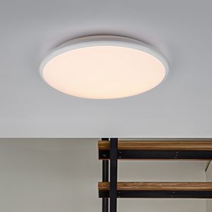 Plafoniera moderna bianca, Celine, 20W, 4000K LED, dimmer in 3 fasi
