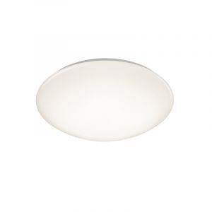 Lampada da soffitto da bagno moderna bianca, Olabisi, 12W, 3000K LED, IP44