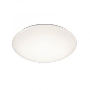 Lampada da soffitto da bagno moderna bianca, Olabisi, 18W, 3000K LED, IP44