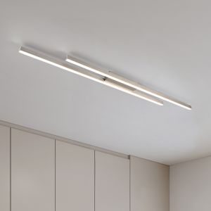 Plafoniera moderna in nichel, Sangeeta, 22W, 3000K LED