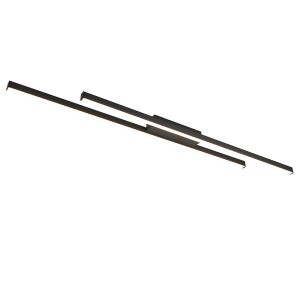 Plafoniera moderna nera, Sangeeta, 22W, 3000K LED