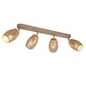 Faretto da soffitto moderno marrone, Delana