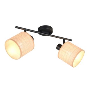 Faretto da soffitto rustico crema, Peder