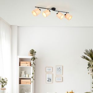 Faretto da soffitto rustico crema, Peder