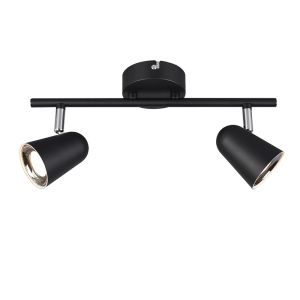 Faretto da soffitto moderno nero, Taj, 3W, 3000K LED